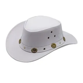 Australian Cowhide Leather Top Hat