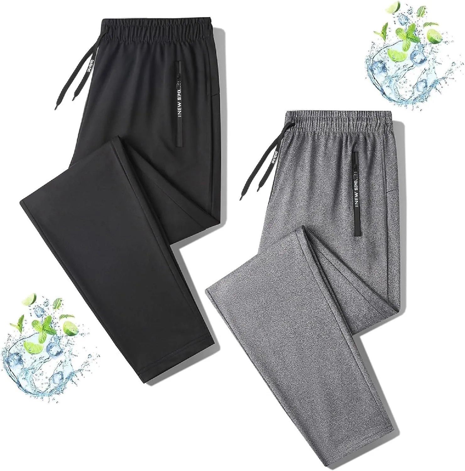 Blue Chic Store Unisex Breathable Joggers - Quick-Drying Waterproof Stretchactive Gym Lounge Pants