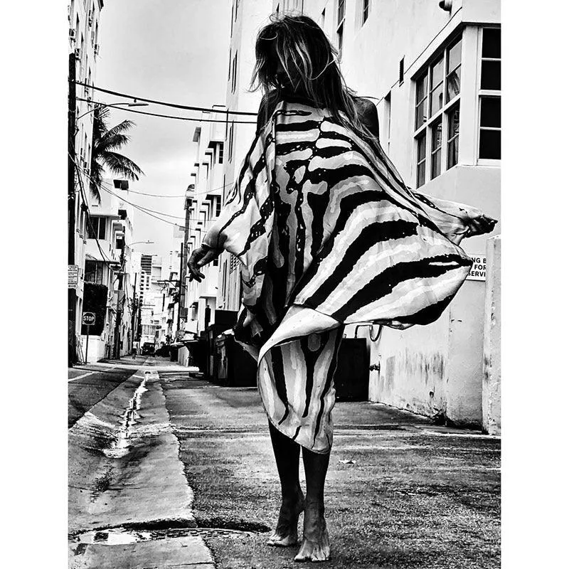 Boho Chic Vacation Swing Midi Dress