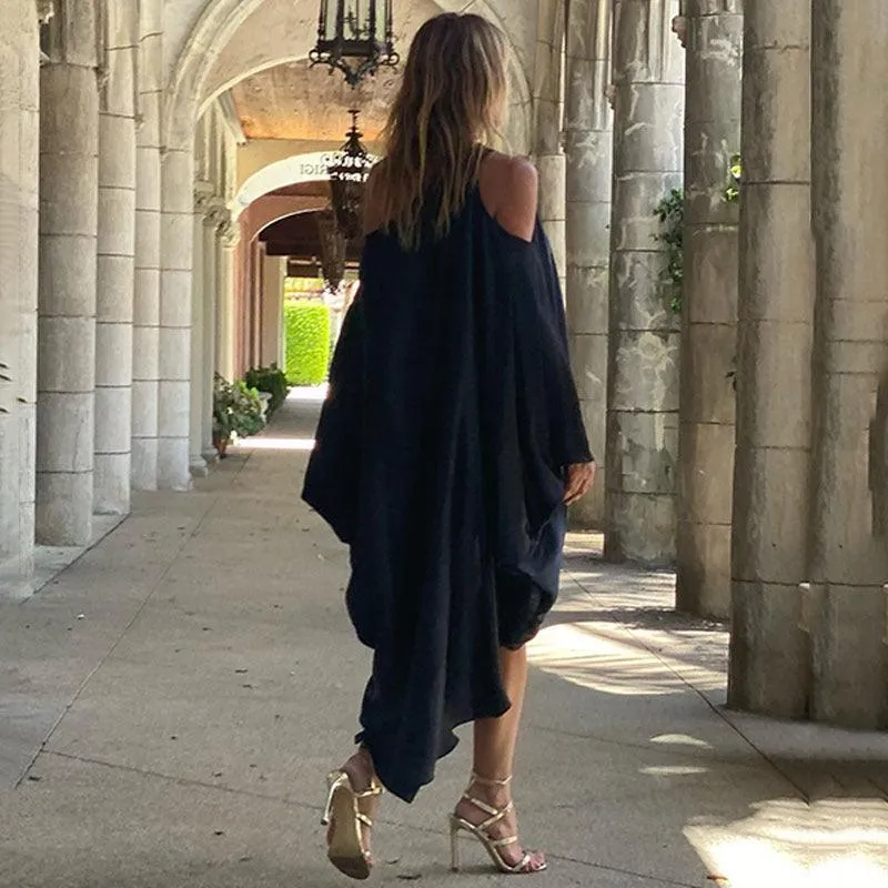 Boho Chic Vacation Swing Midi Dress