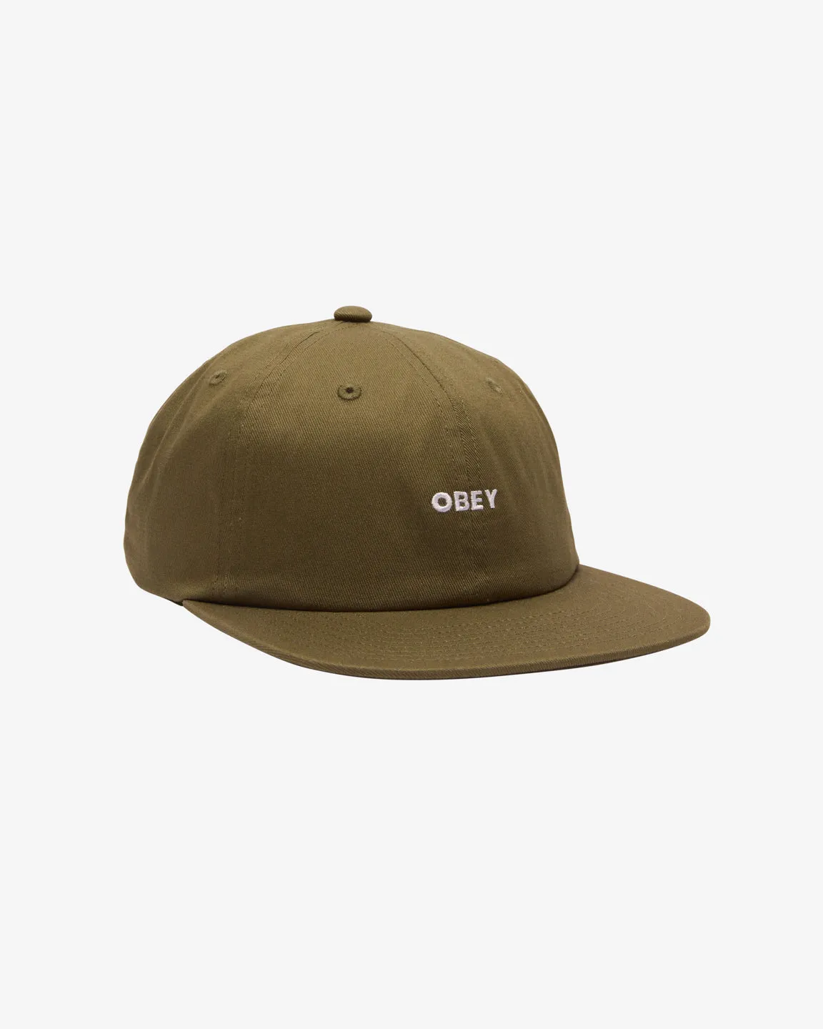 BOLD TWILL 6 PANEL STRAPBACK