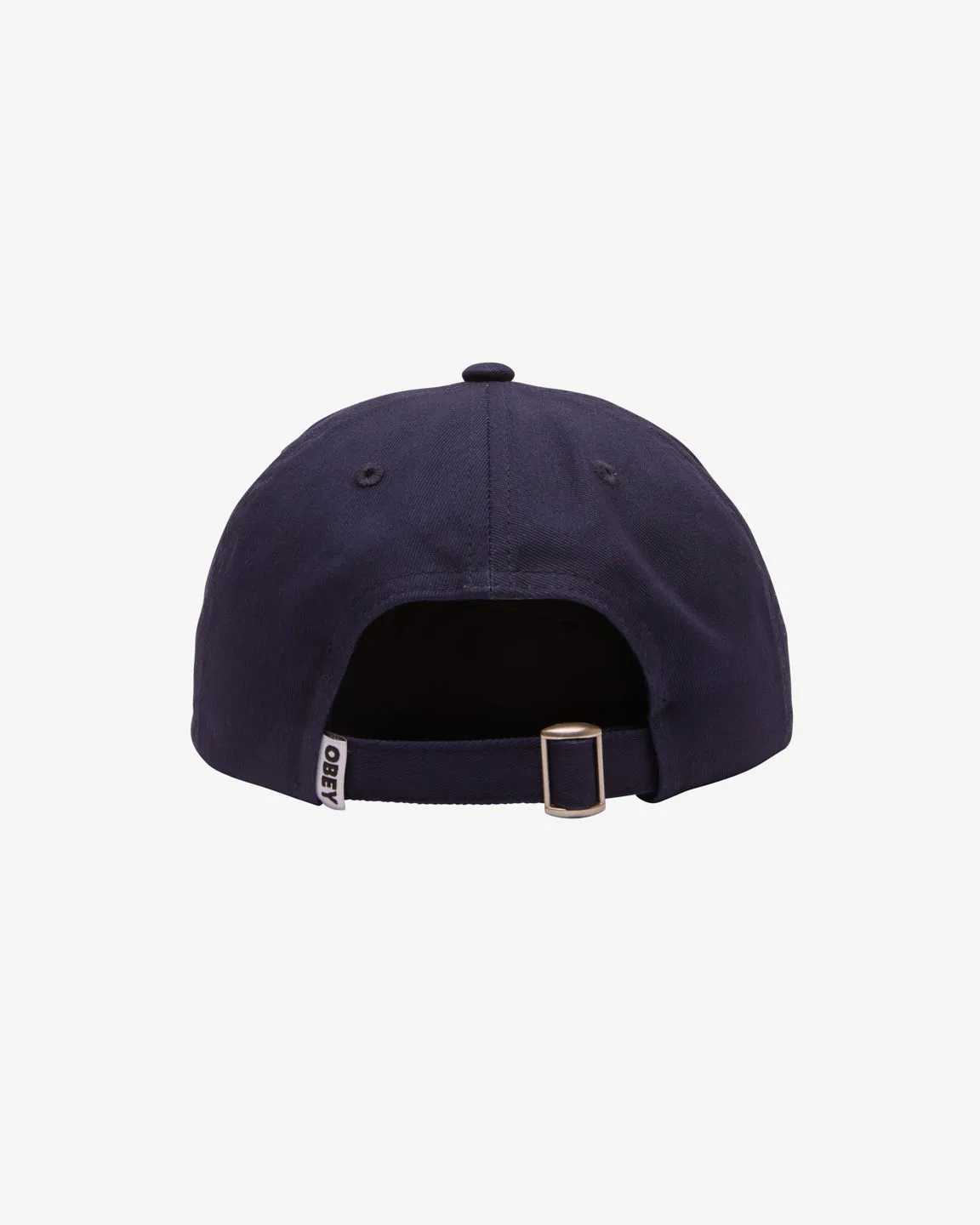 BOLD TWILL 6 PANEL STRAPBACK