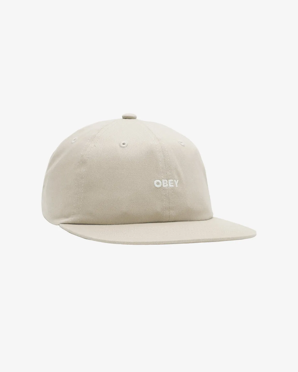 BOLD TWILL 6 PANEL STRAPBACK