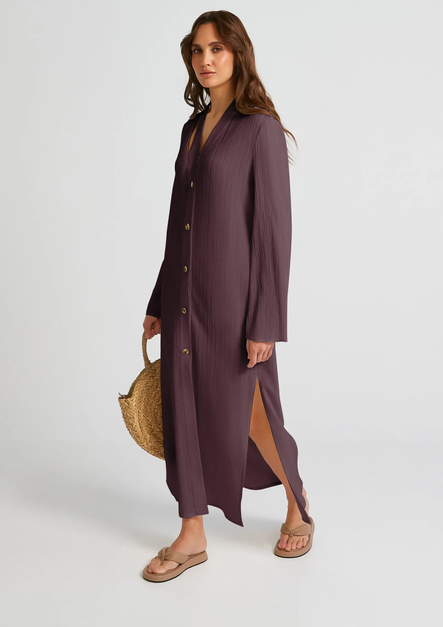 Chic Elegant Kaftan (Salmon)
