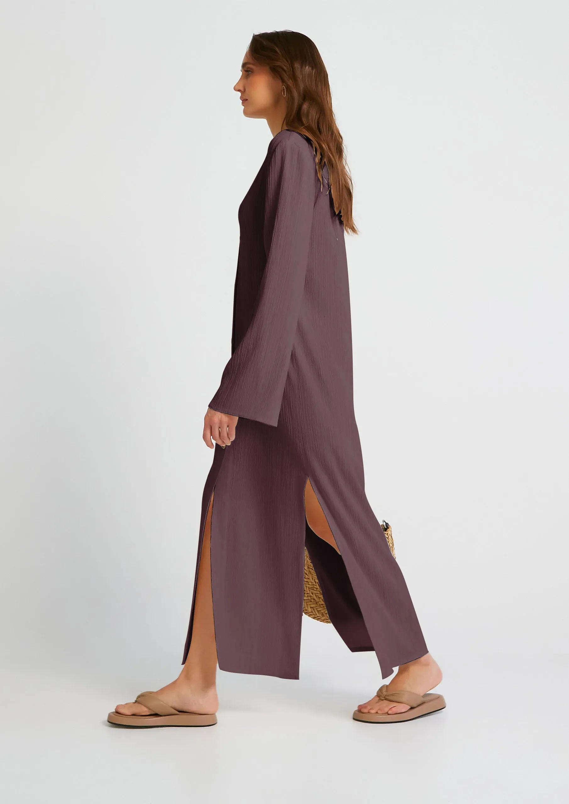 Chic Elegant Kaftan (Salmon)