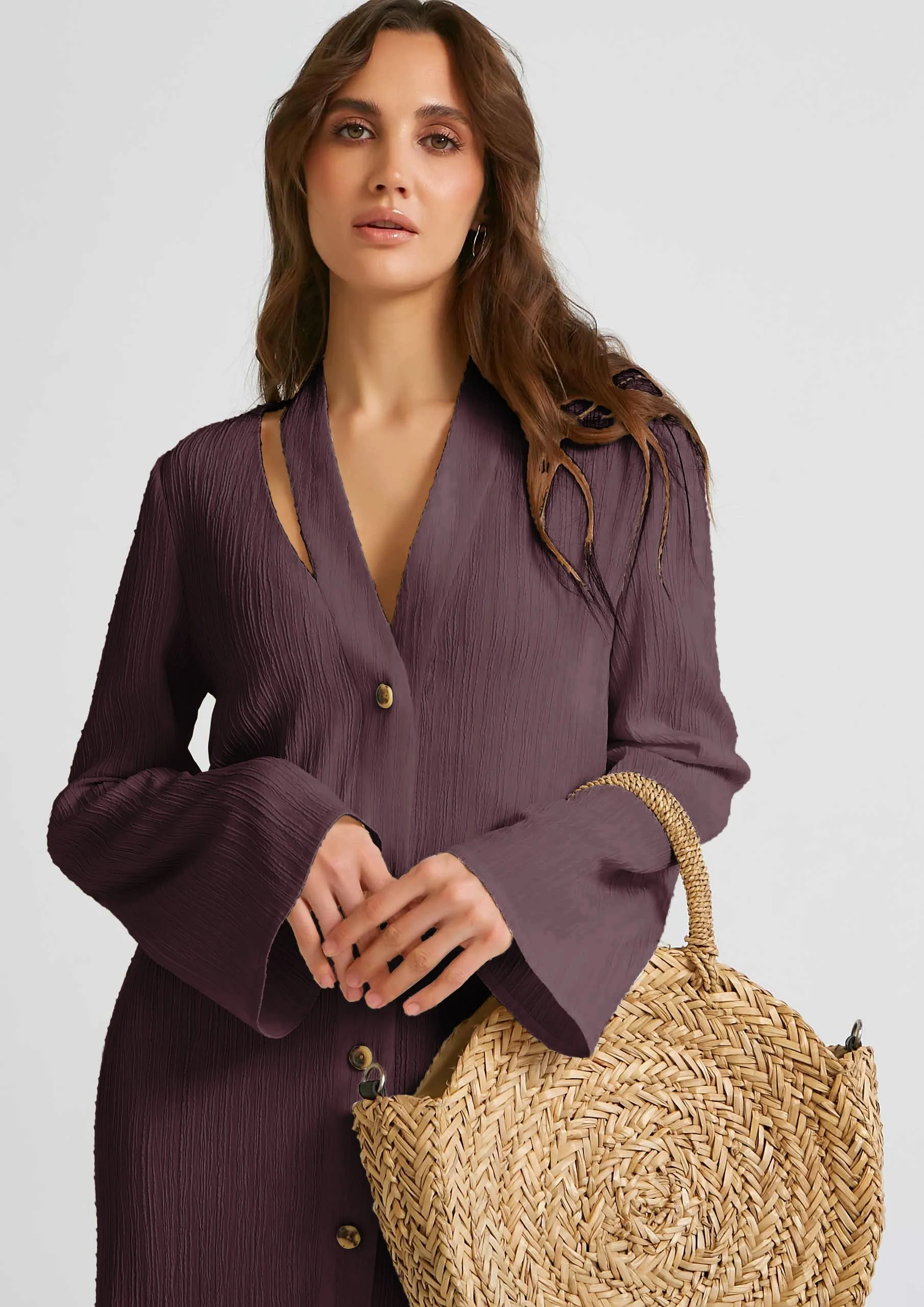 Chic Elegant Kaftan (Salmon)