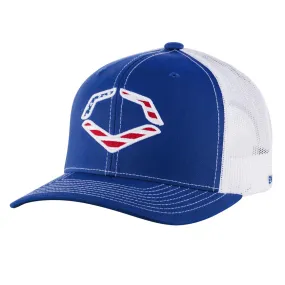 Evoshield USA Trucker Snapback Hat WTV1034320430OSFM
