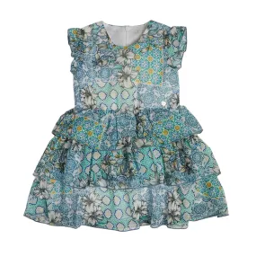 Guess - Dress, green floral