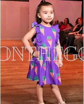 Ice Cream Ruffled Sundress