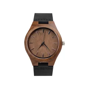 Leather Wood Watch | Falcon