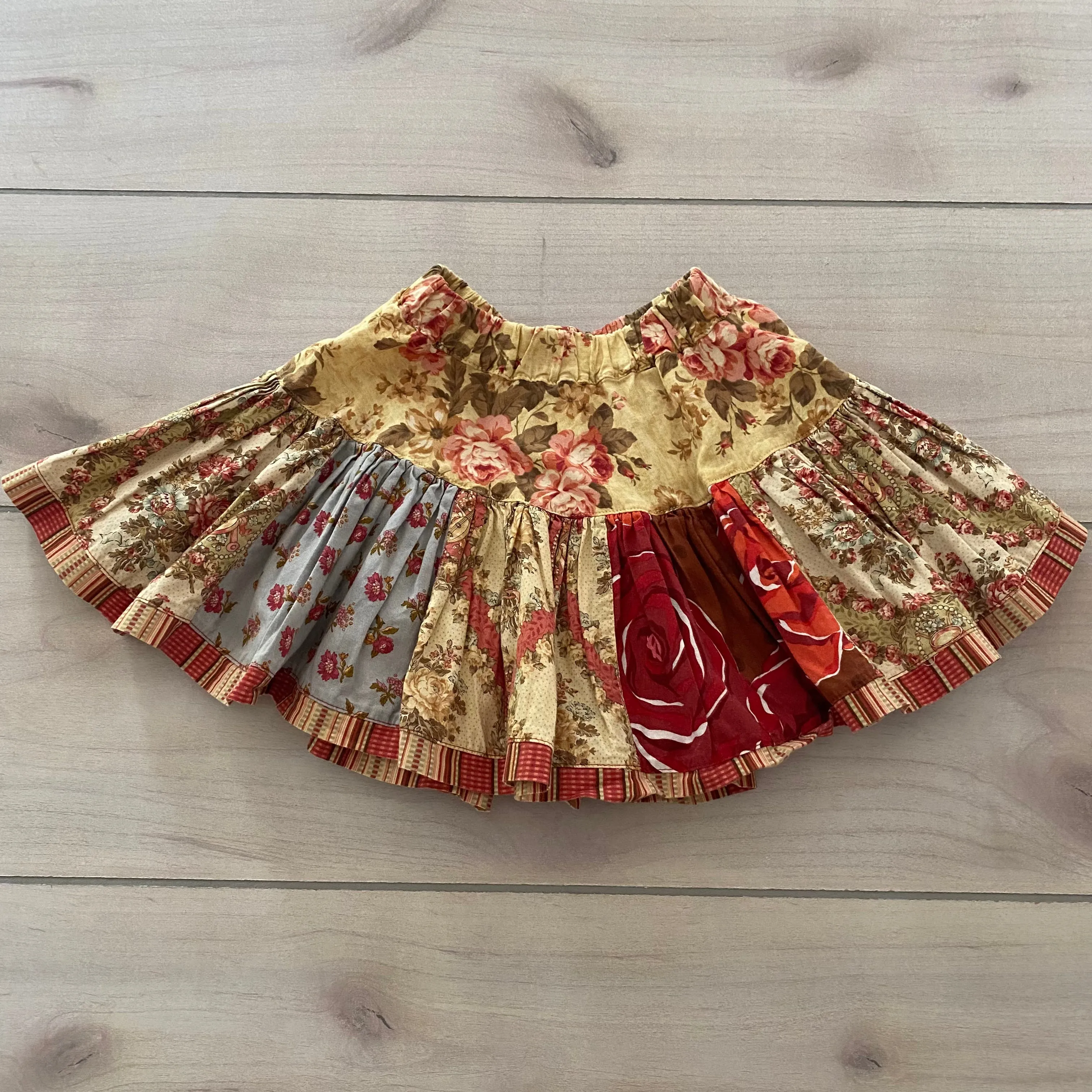 Matilda Jane Floral Fall Skirt