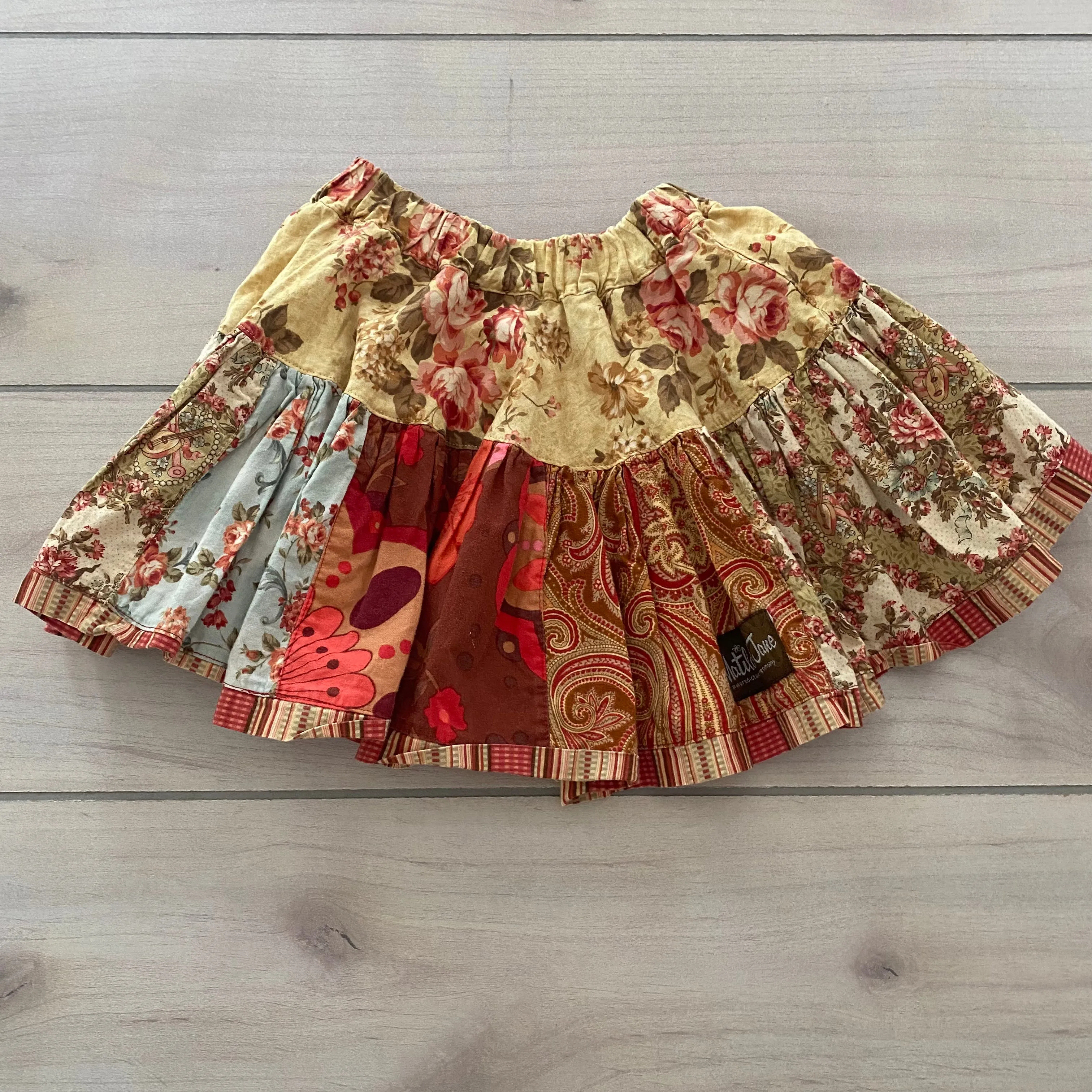 Matilda Jane Floral Fall Skirt