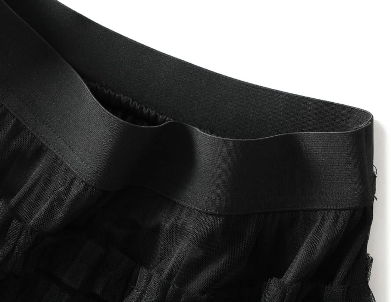 Mesh Flounce Temperament Skirt Womens 2024 New Ladies Cake Skirt Elegant Tulle Maxi Skirt for Women