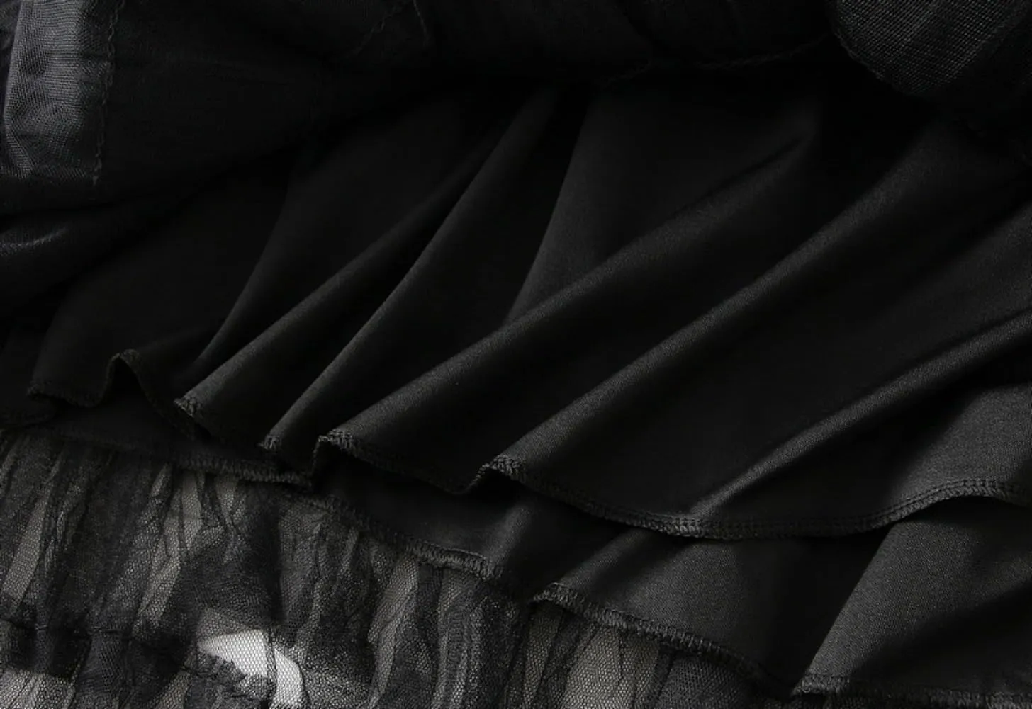 Mesh Flounce Temperament Skirt Womens 2024 New Ladies Cake Skirt Elegant Tulle Maxi Skirt for Women