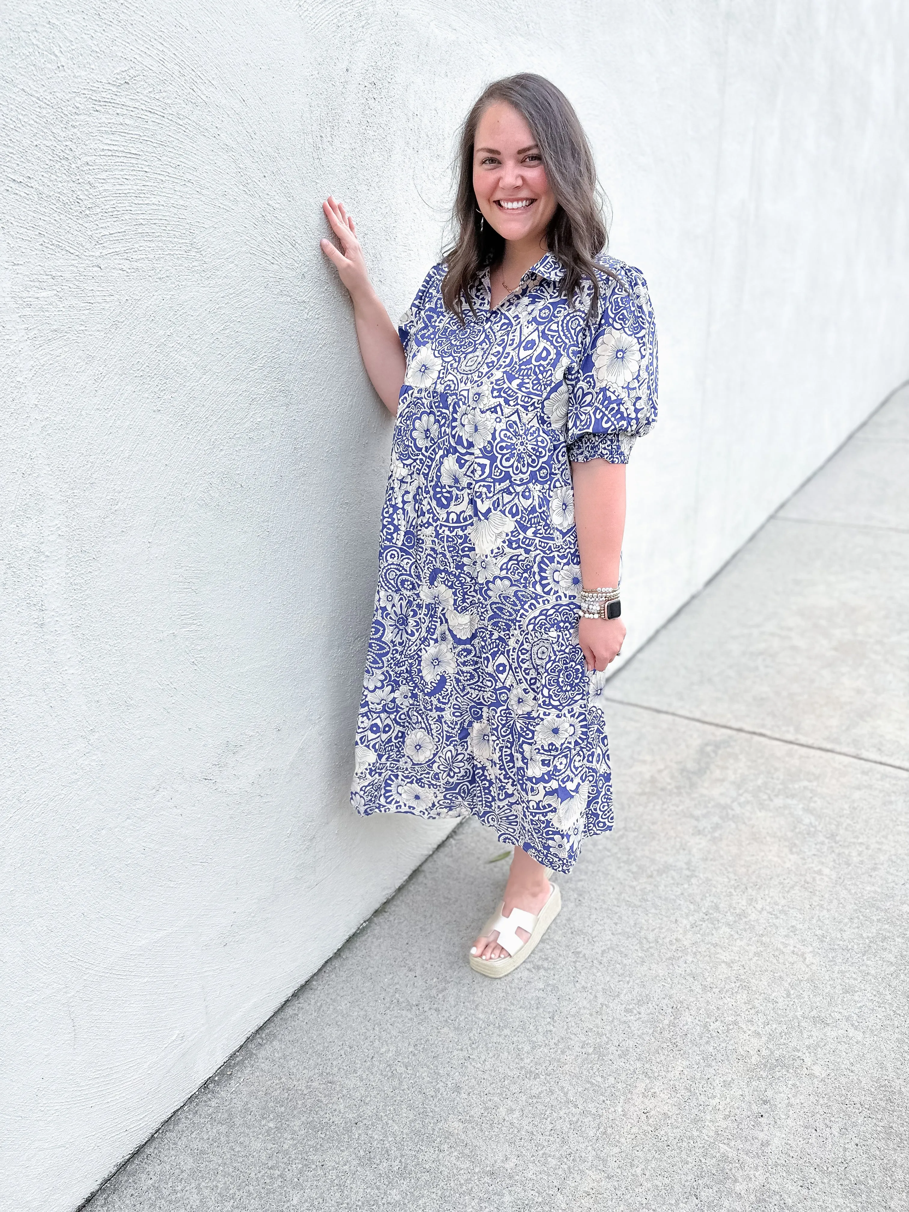 Michaela Chic Midi Dress