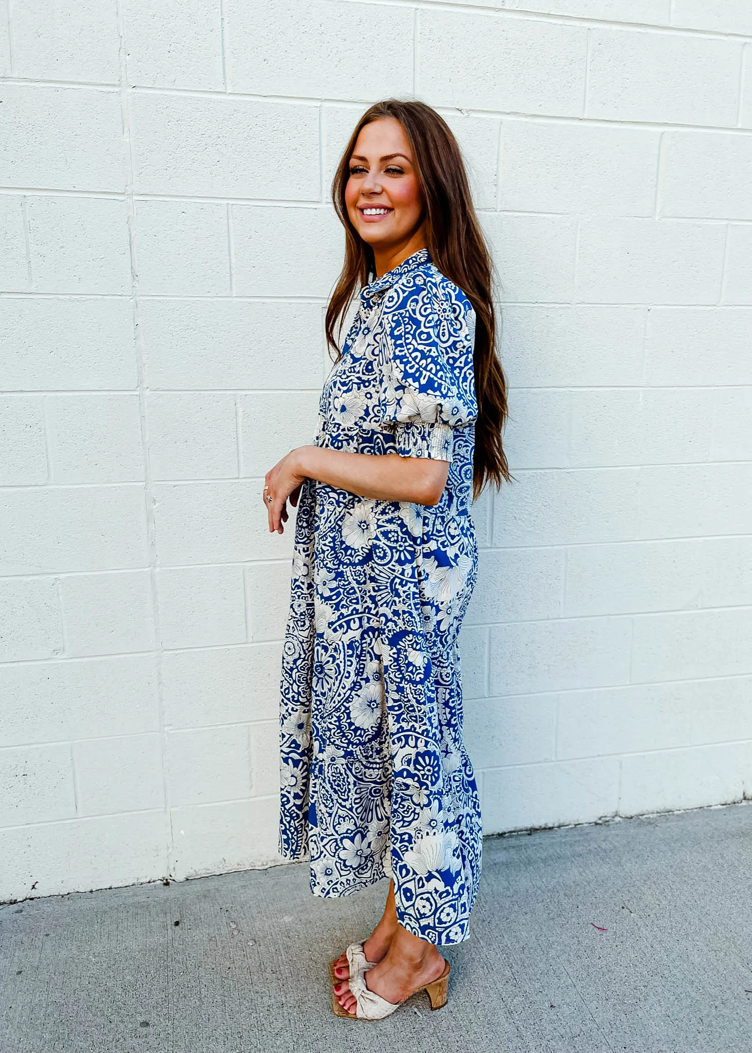 Michaela Chic Midi Dress