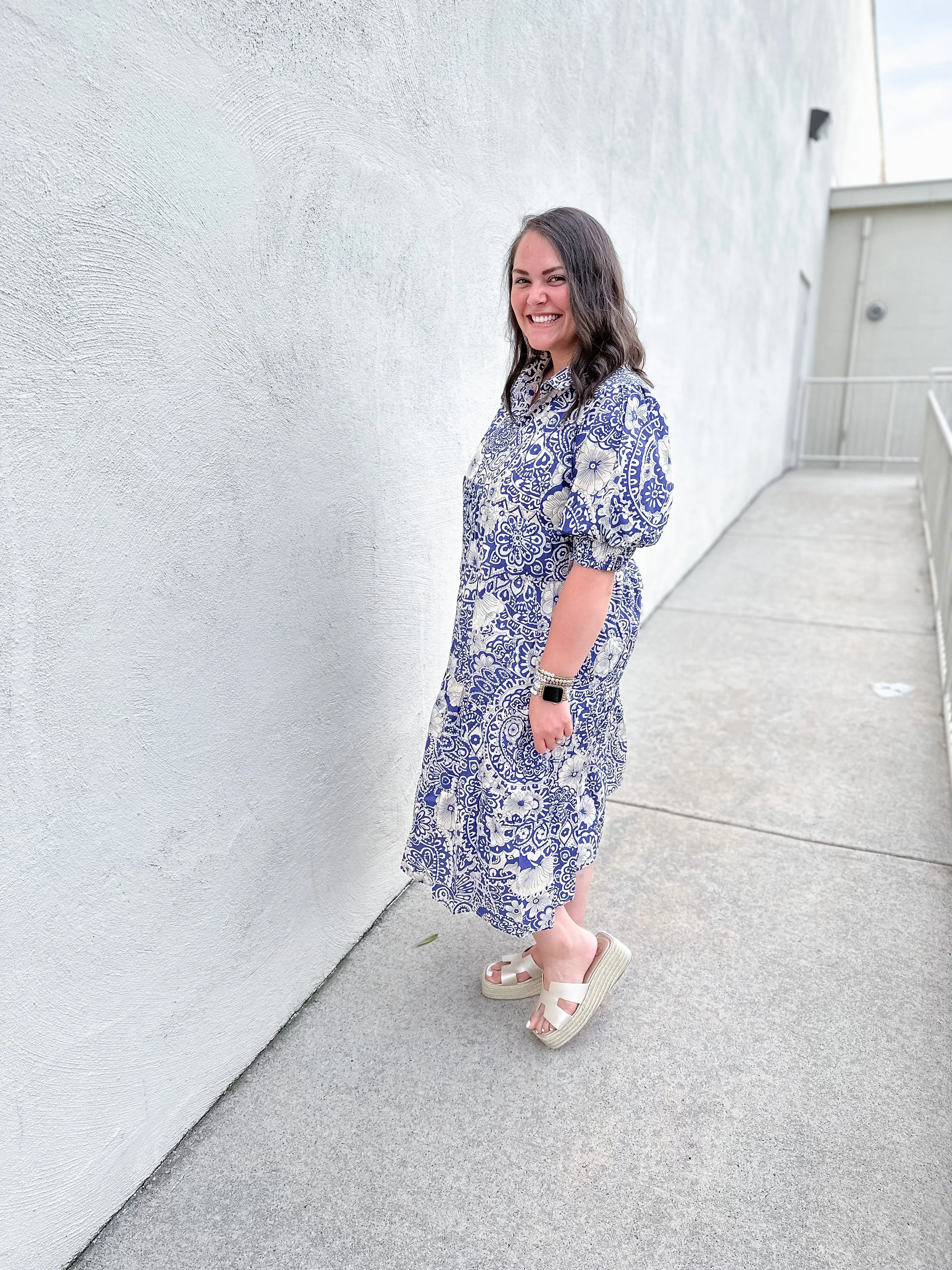 Michaela Chic Midi Dress