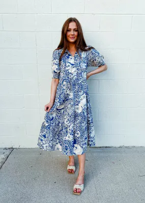 Michaela Chic Midi Dress