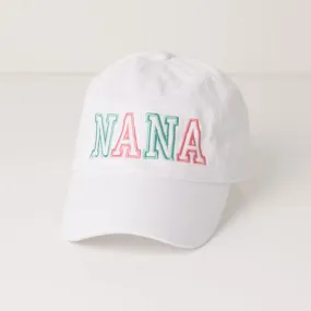 Nana Bold Colorful Embroidered Hat