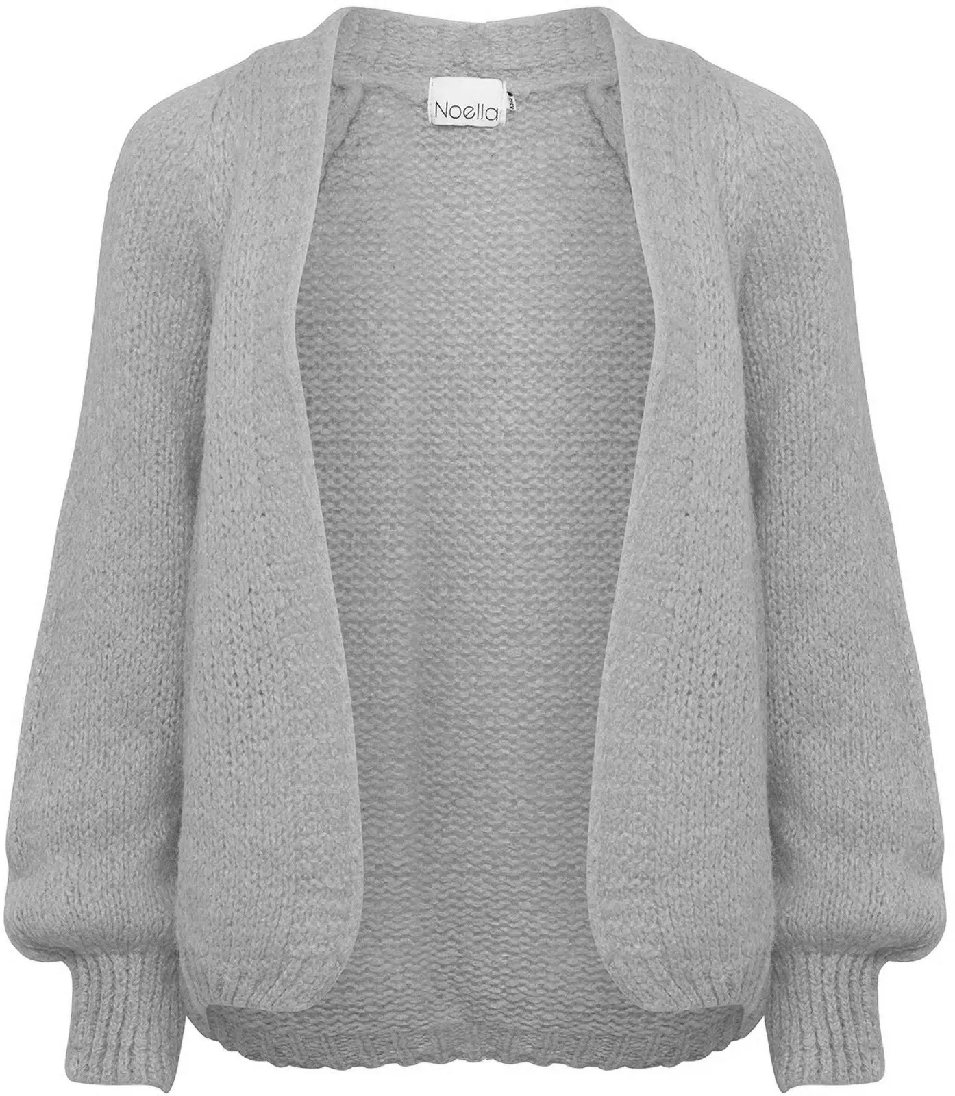 Noella - Fora Knit Cardigan - Light Grey