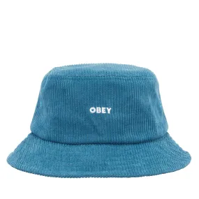 OBEY Bold Cord Bucket Hat | Ocean Blue