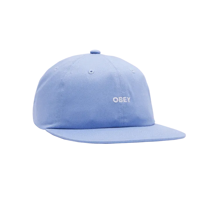 Obey Bold Twill 6 Panel Strapback Hat