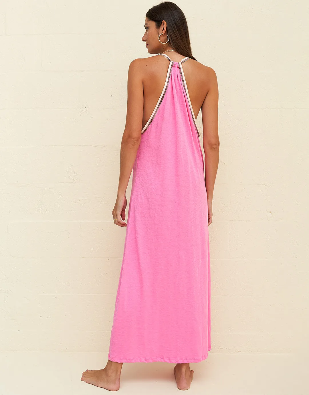 Pima Sundress - Bubblegum Pink