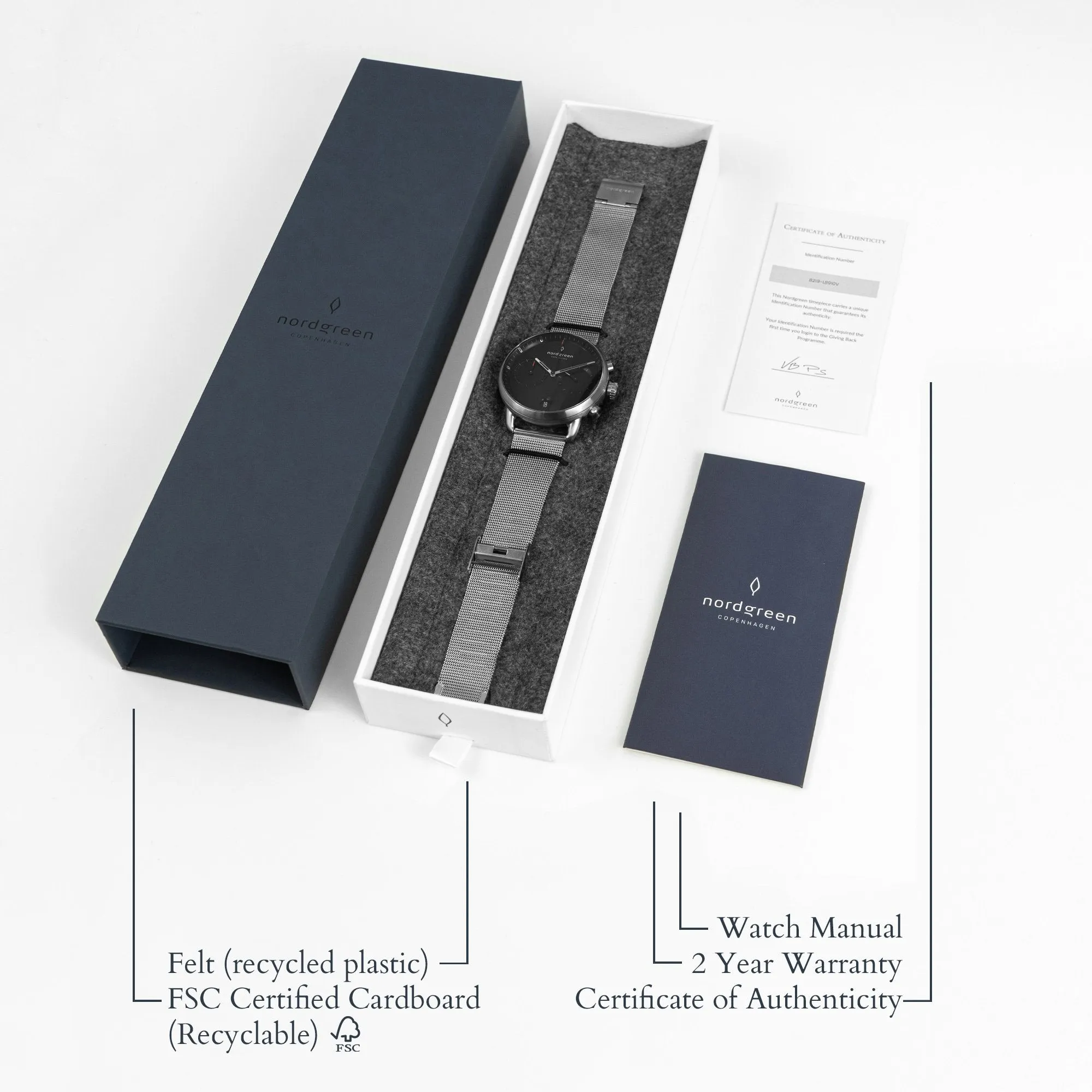 Pioneer | Black Dial - Mesh - Refurbished