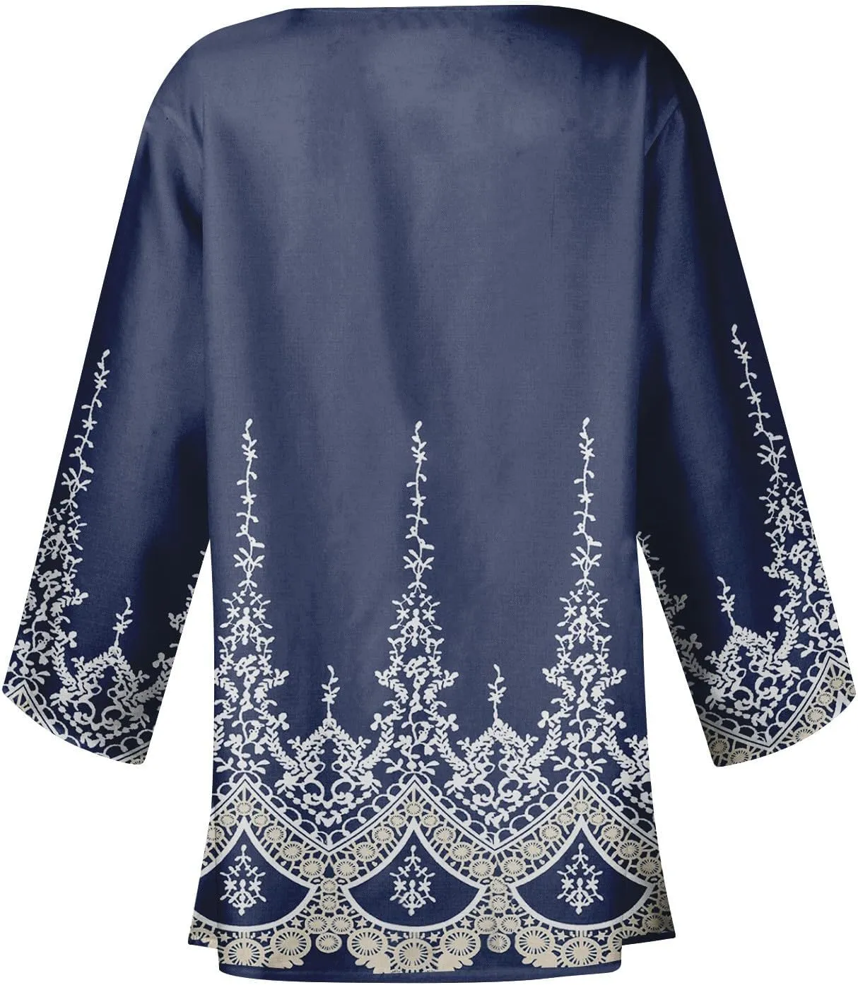 Plus Size Open Cardigan Women Linen Top Half Sleeve Quarter Length Sleeves Shirts Women Light Jackets for Women S-5XL