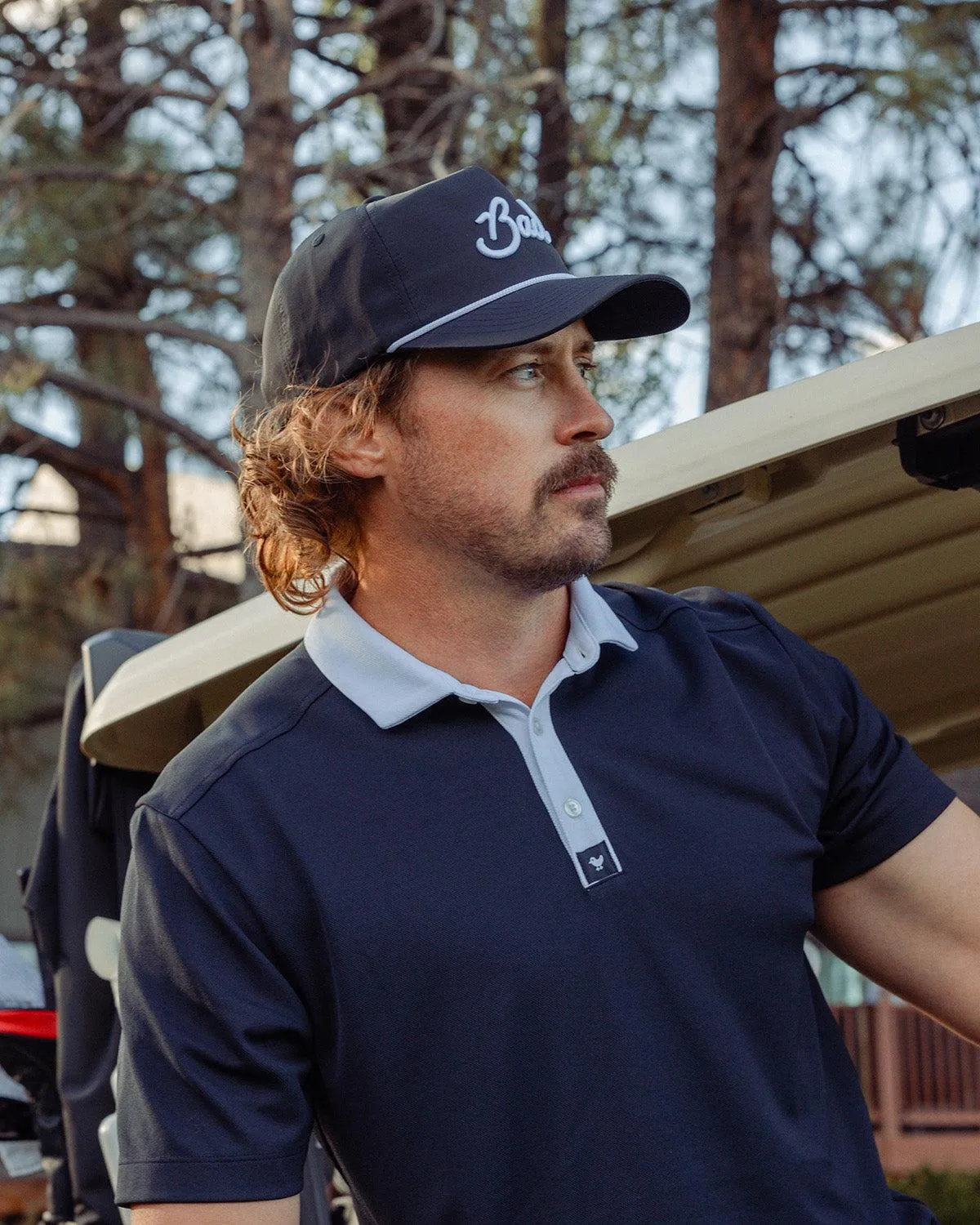 "Bad" Rope Golf Hat - Black