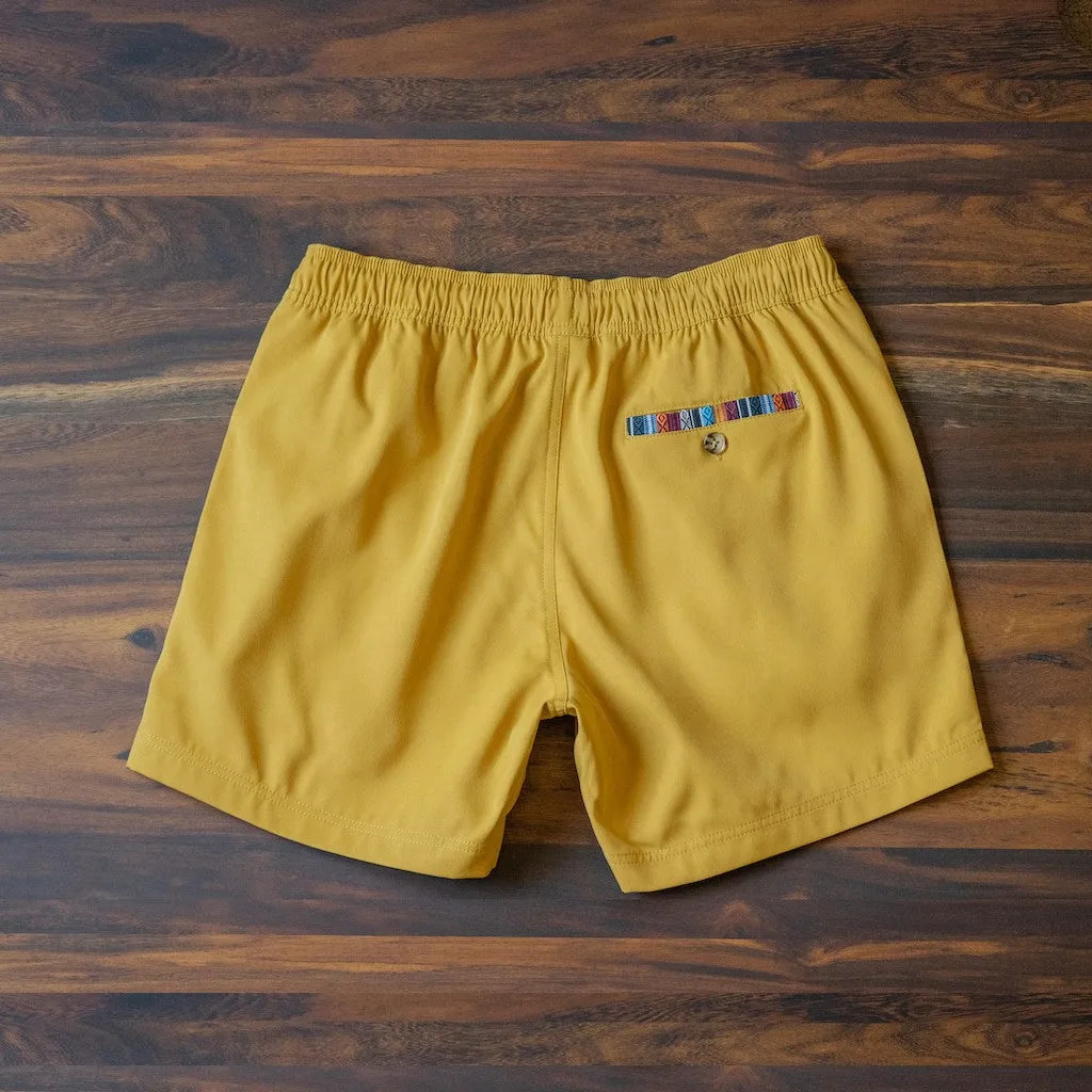 Sapien 2.0 Short (Casual Stretch) - Mustard 5" & 7"