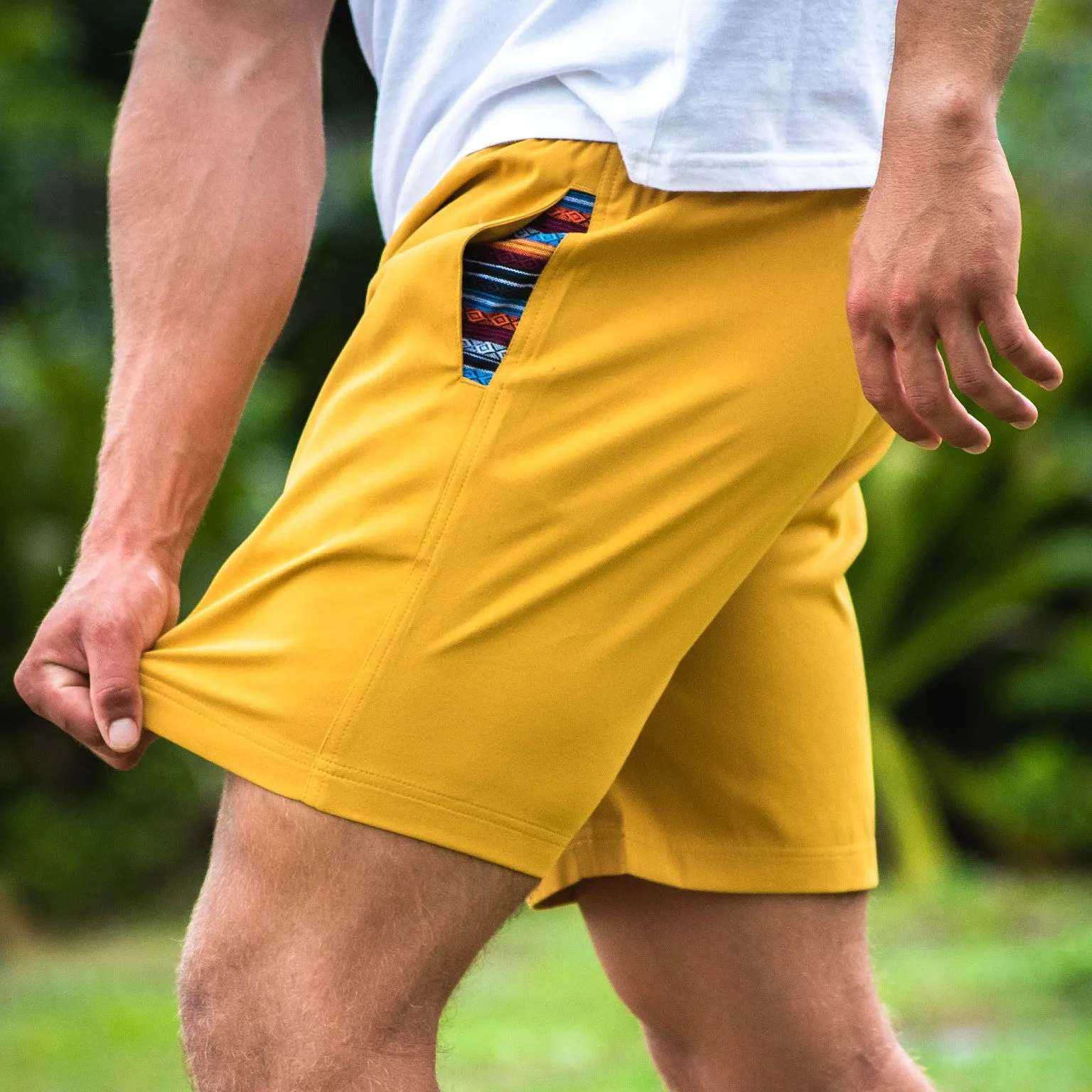 Sapien 2.0 Short (Casual Stretch) - Mustard 5" & 7"