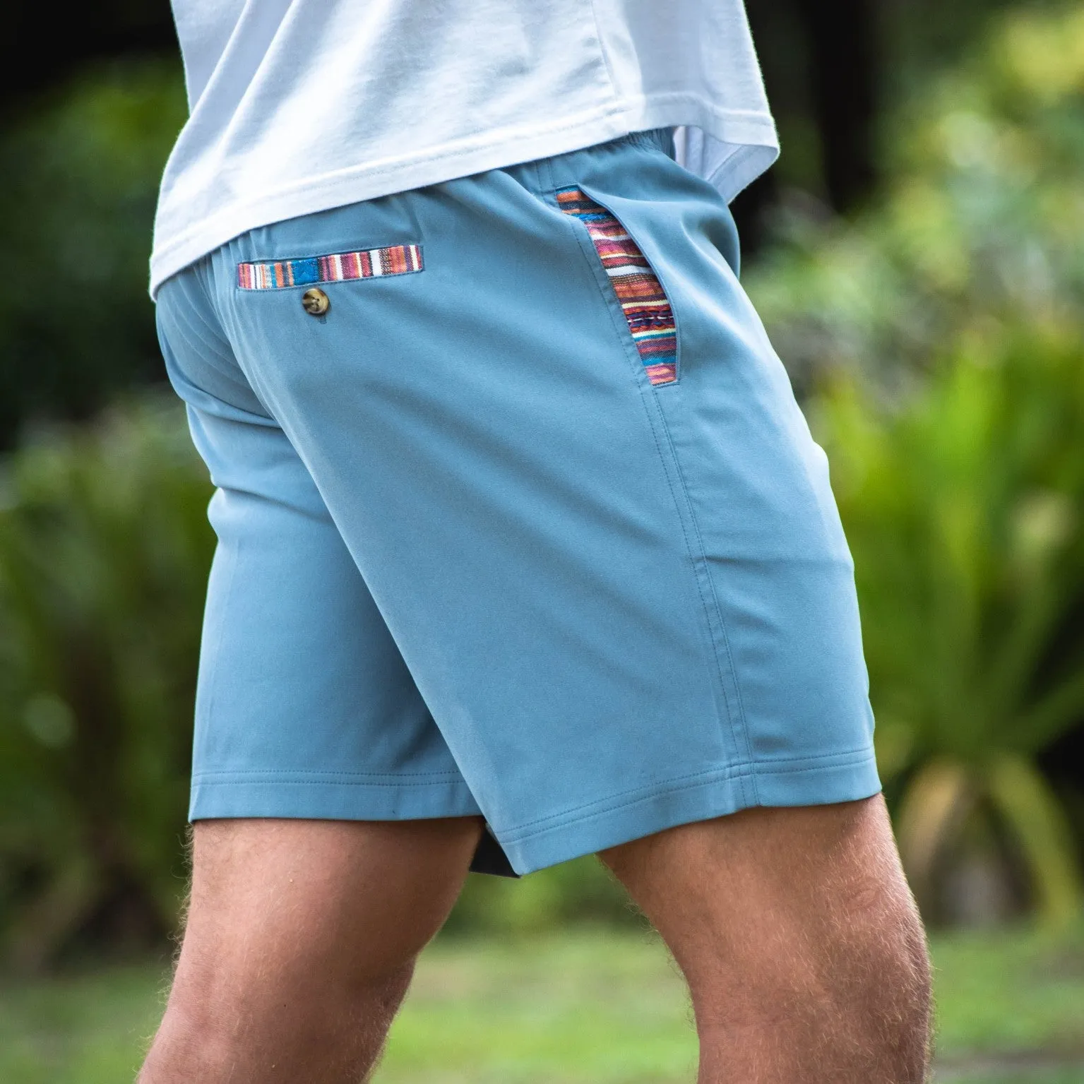Sapien 2.0 Short (Casual Stretch) - Slate Blue 5" & 7"