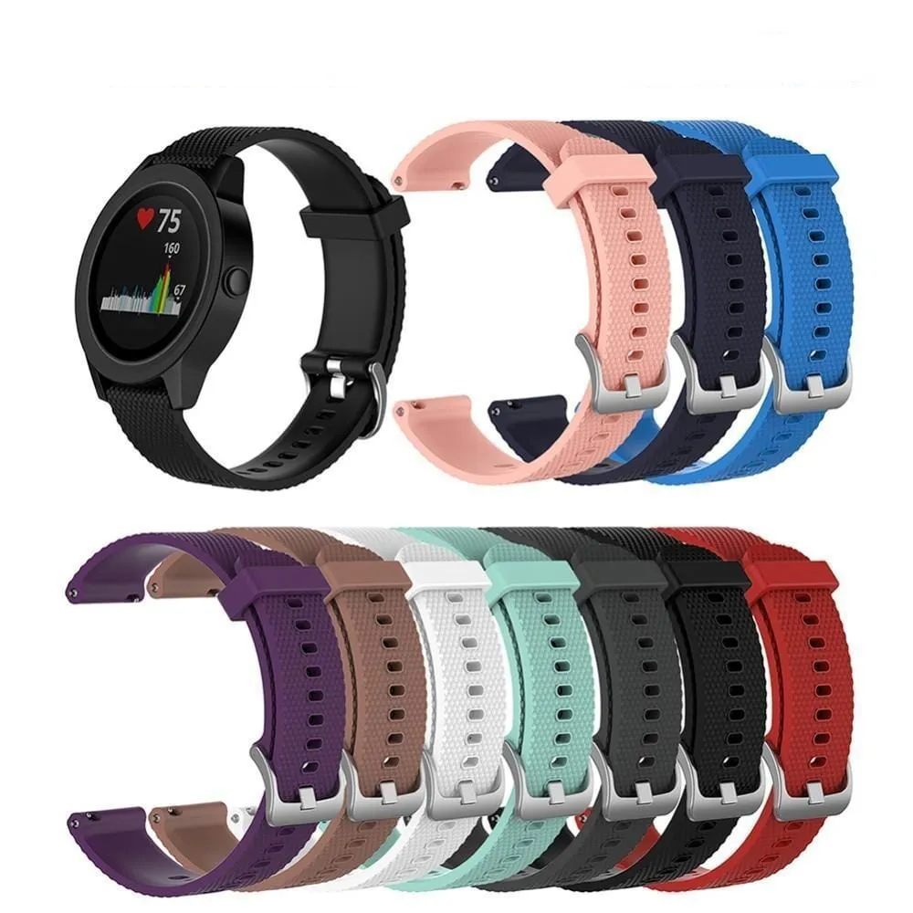 Silicone Watch Straps Compatible with the Fossil Traditional 22mm Range