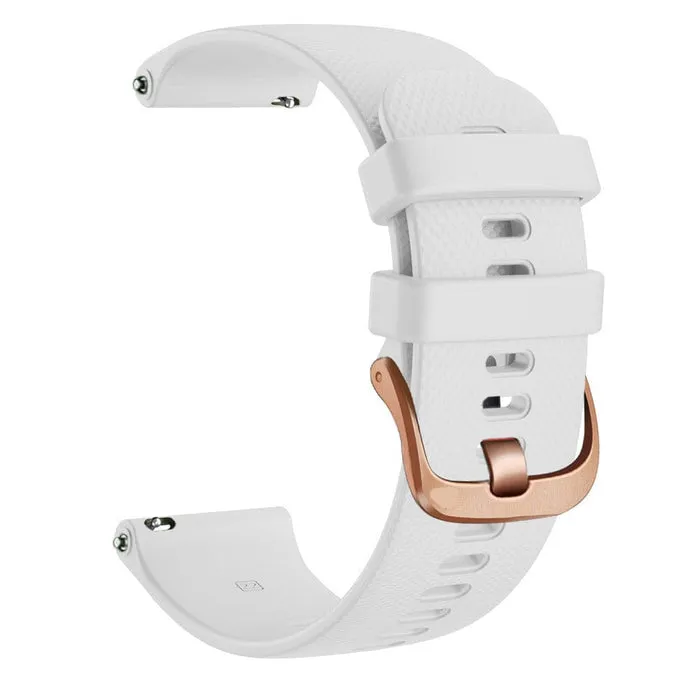Silicone Watch Straps Compatible with the Fossil Traditional 22mm Range
