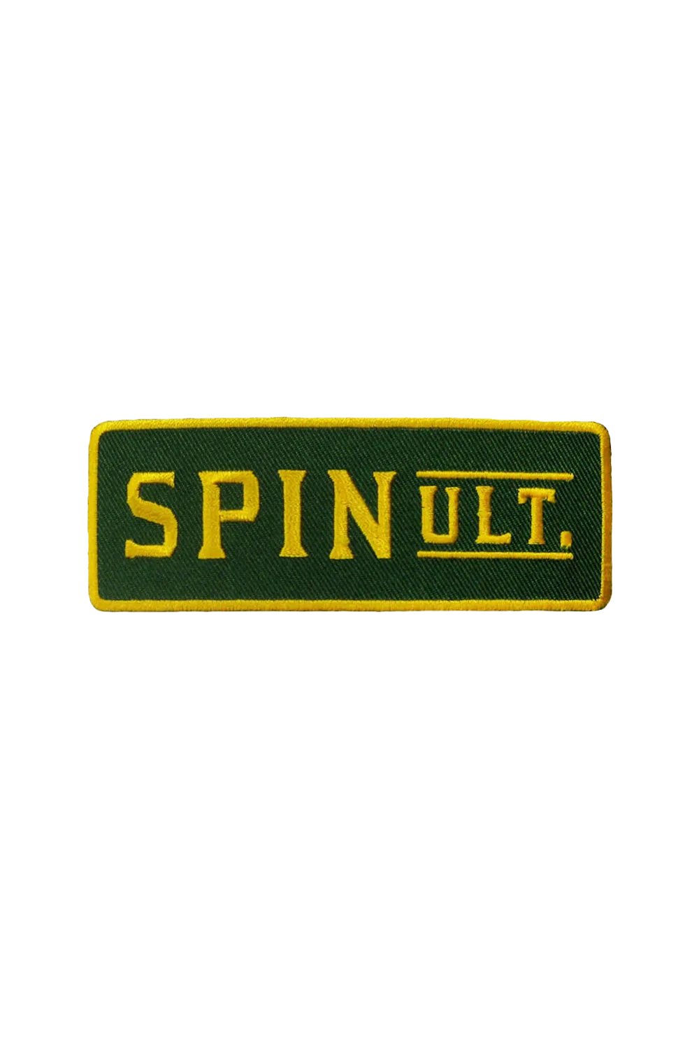 Spin Bold Patch (Green/Yellow)