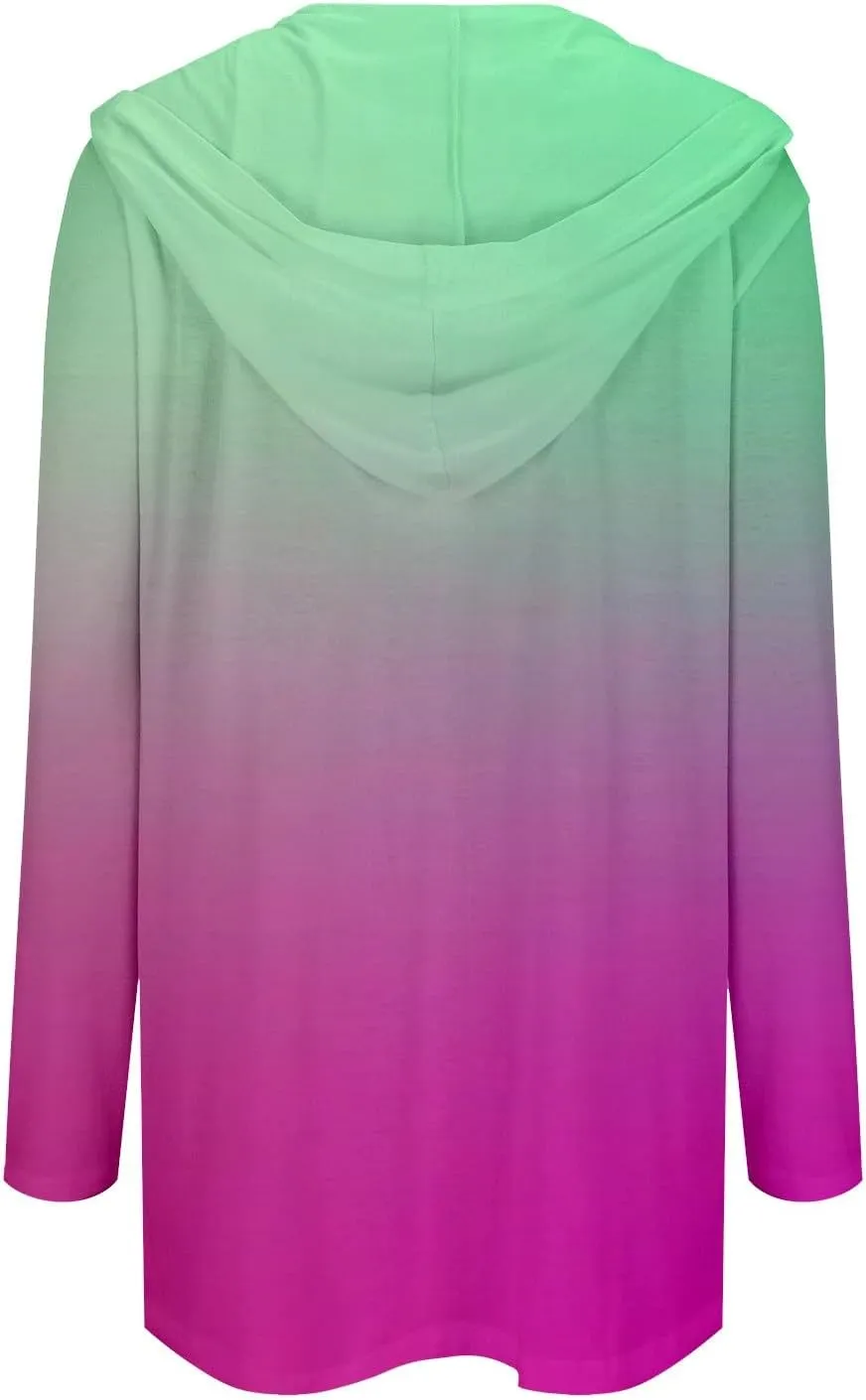 Womens Cardigans 2024 Summer Lightweight Long Sleeve with Pockets Plus Size Casual Loose Thin Open Front Cardigan