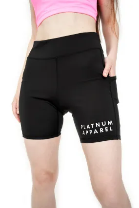 Women's High Waist Gym Shorts