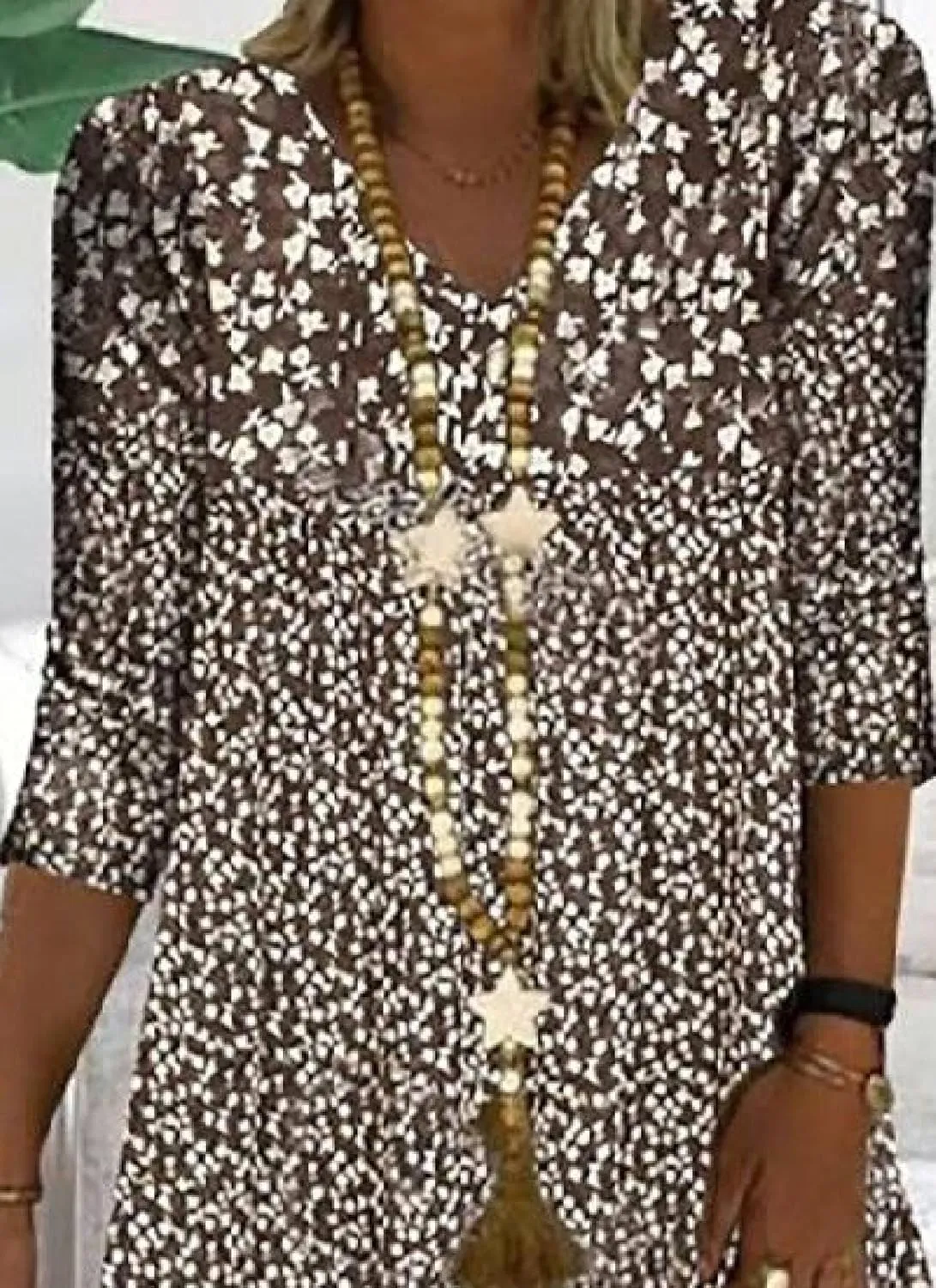 Women's Retro Floral Print Half Sleeve Mini Dress 2025 Summer Outfits Elegant V-Neck Shift Cocktail Party Short Dress