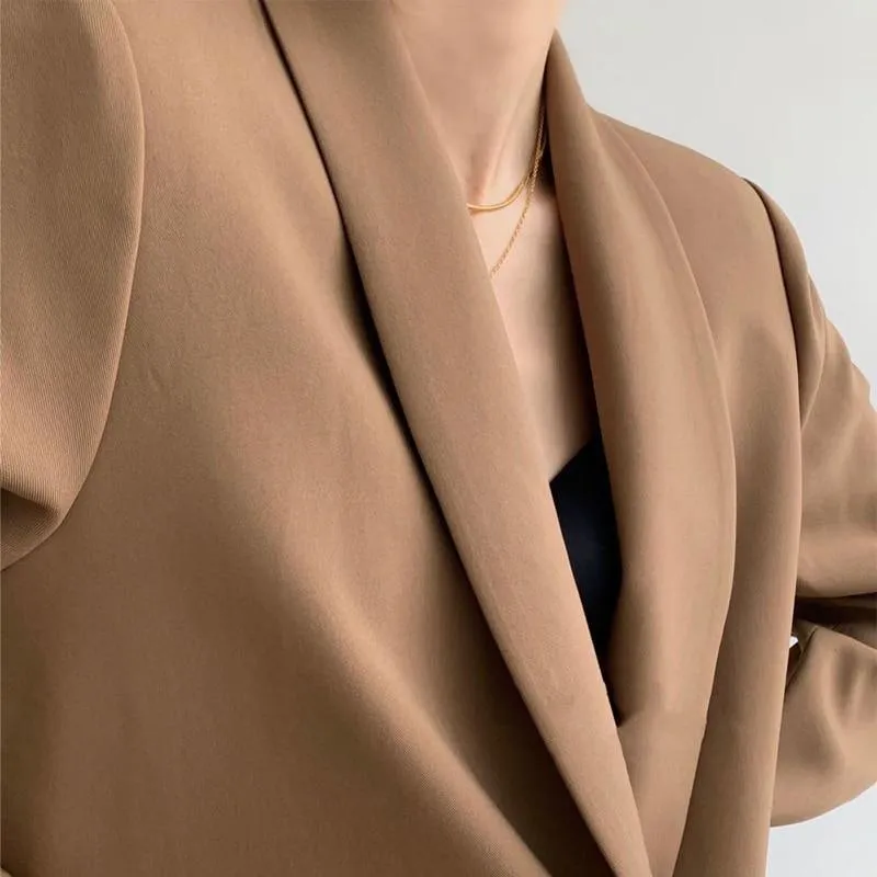 Womens Single Button Windbreaker