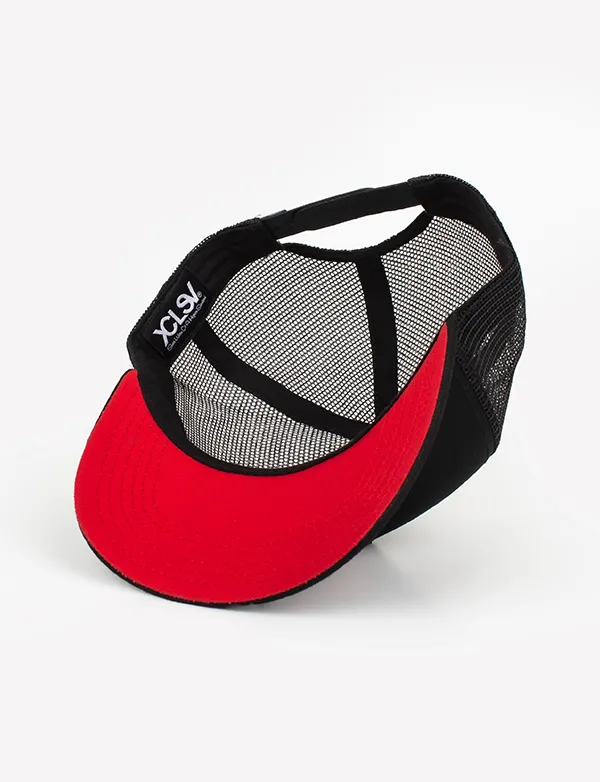 Xclusiv X TRUCKER HAT BLACK/RED