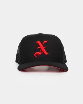 Xclusiv X TRUCKER HAT BLACK/RED