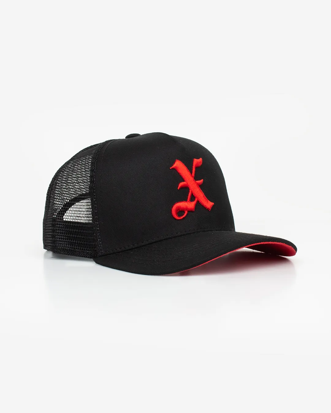 Xclusiv X TRUCKER HAT BLACK/RED